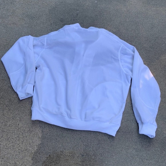 Lightweight Vintage Mens Starter Jacket Size XL 46/48 White  Windbreaker Coat - Picture 8 of 8